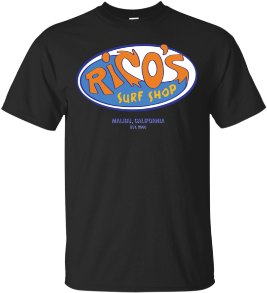 Ricos Surf Shop T Shirt & Hoodie (600x600), Png Download