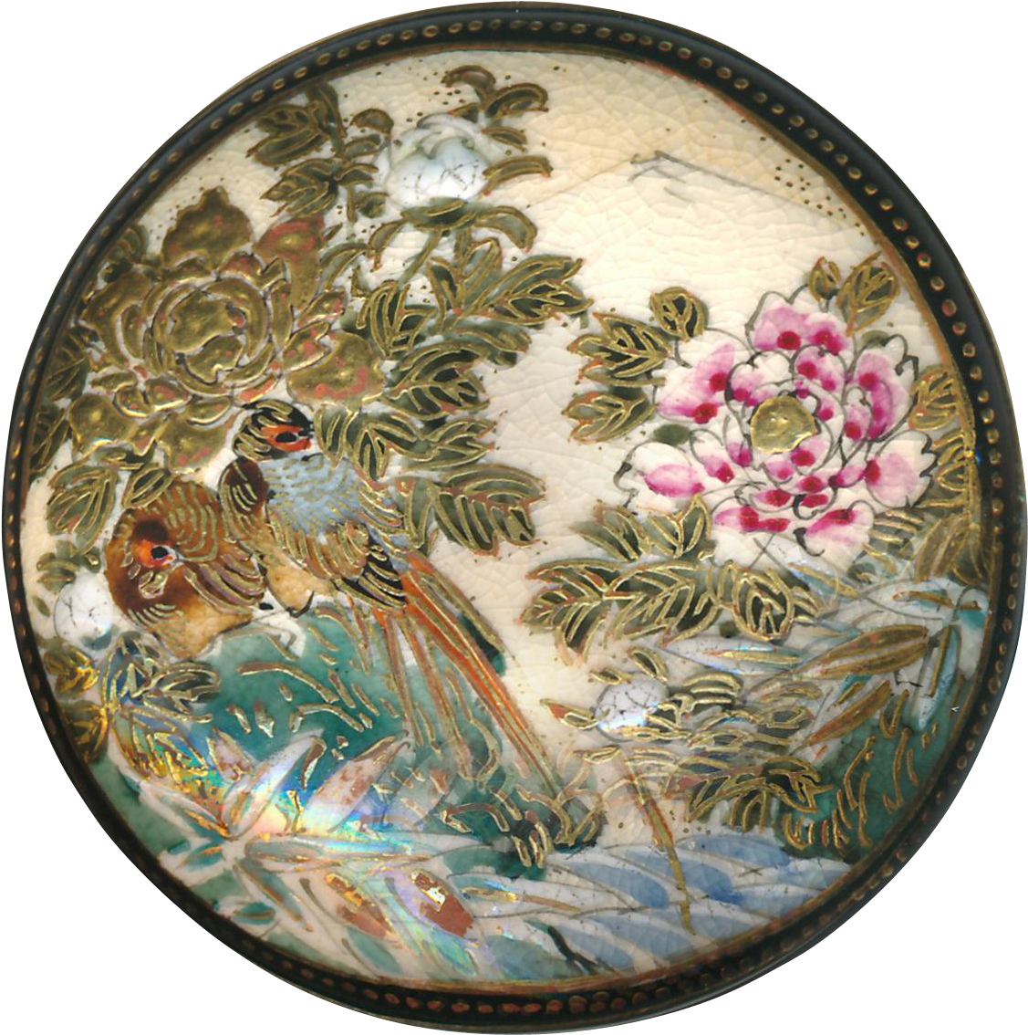 Button Large Late 19th C (1133x1133), Png Download