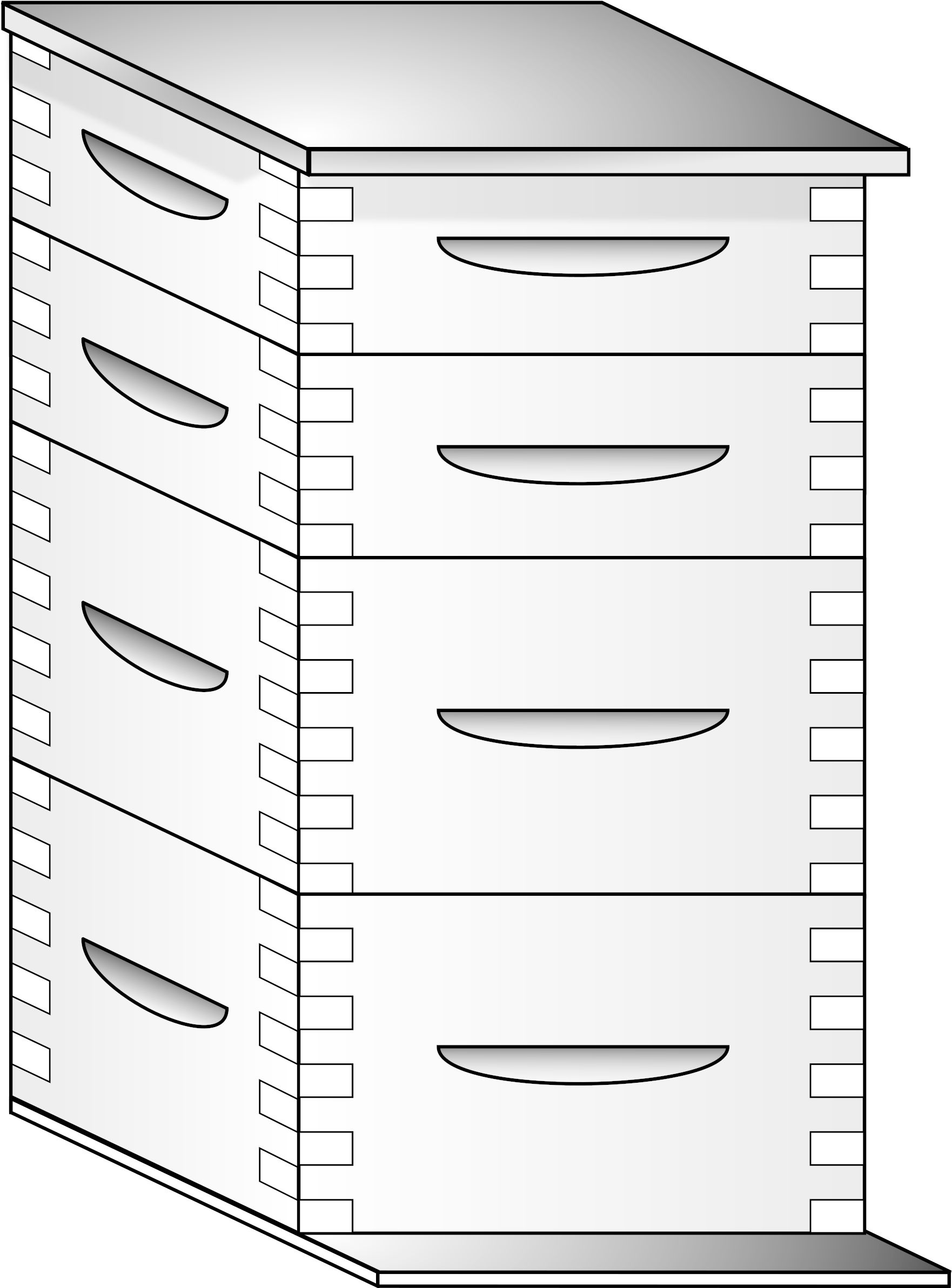 This Free Icons Png Design Of Langstroth Hive (1793x2400), Png Download