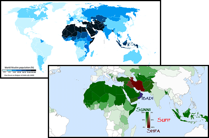 Sunni ~ Shi'a ~ Sufi (716x474), Png Download