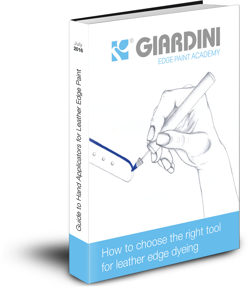 How To Choose The Right Tool For Leather Edge Dyeing (890x1110), Png Download