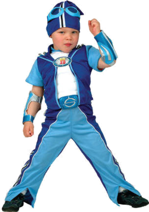 Child Sportacus Costume (500x793), Png Download