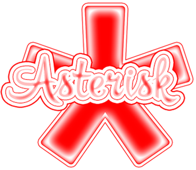 Red Asterisk Png (711x610), Png Download