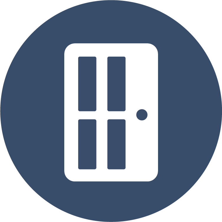 Door Icon Png (753x753), Png Download