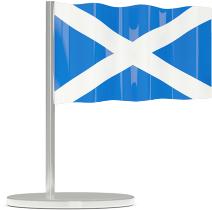 Scotland Flag Png (640x480), Png Download