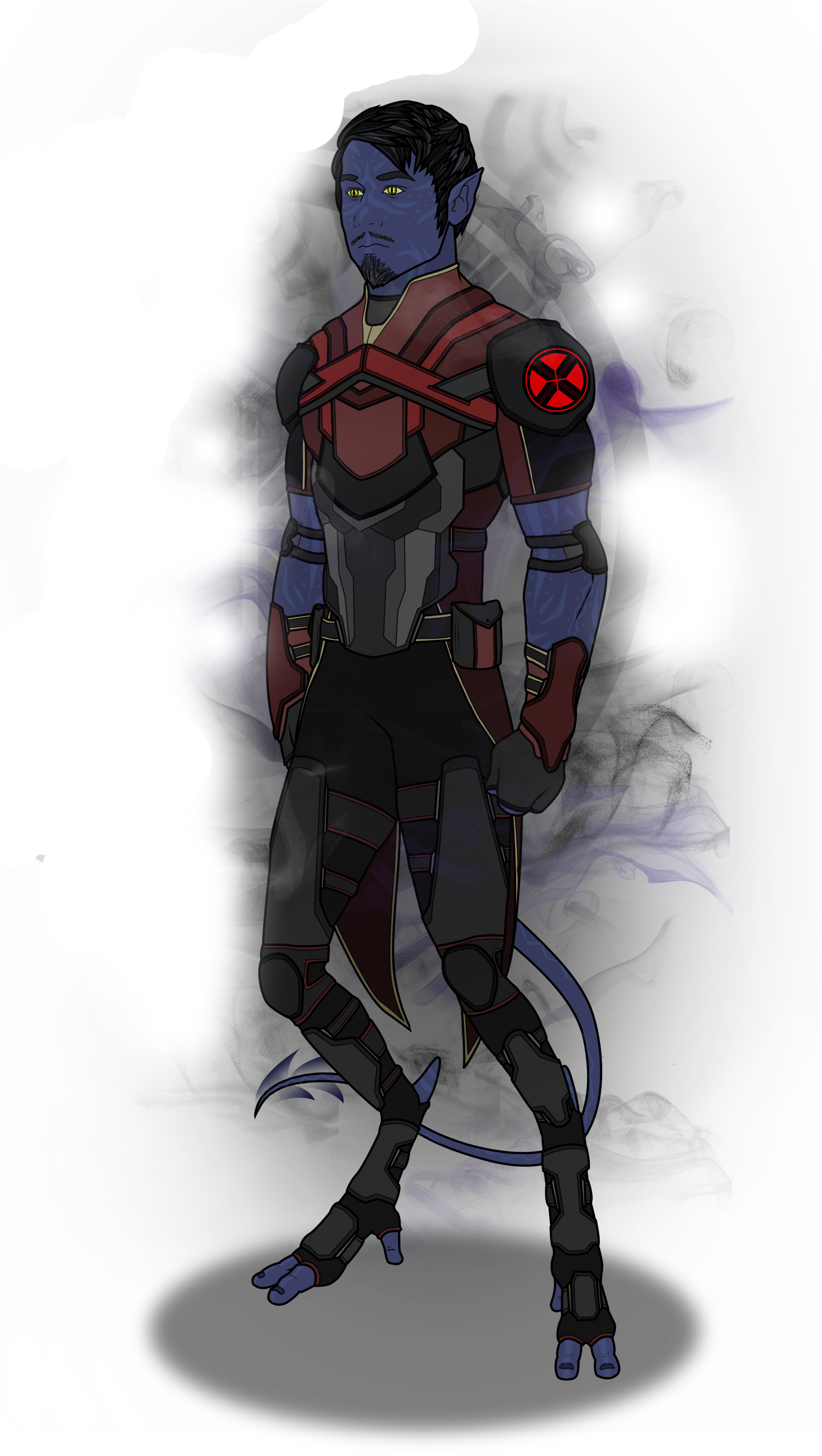Nightcrawler Png (1772x3189), Png Download