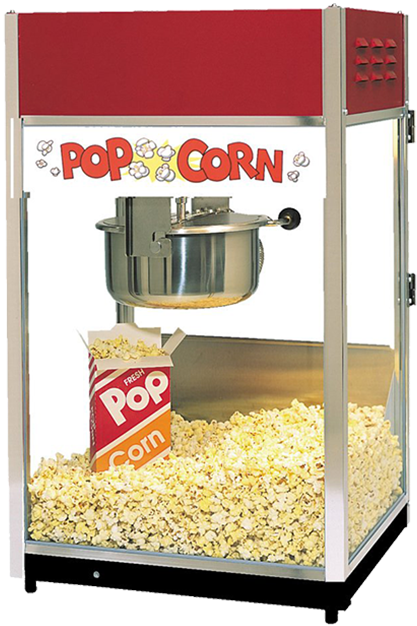 Popcorn Machine Png (777x643), Png Download