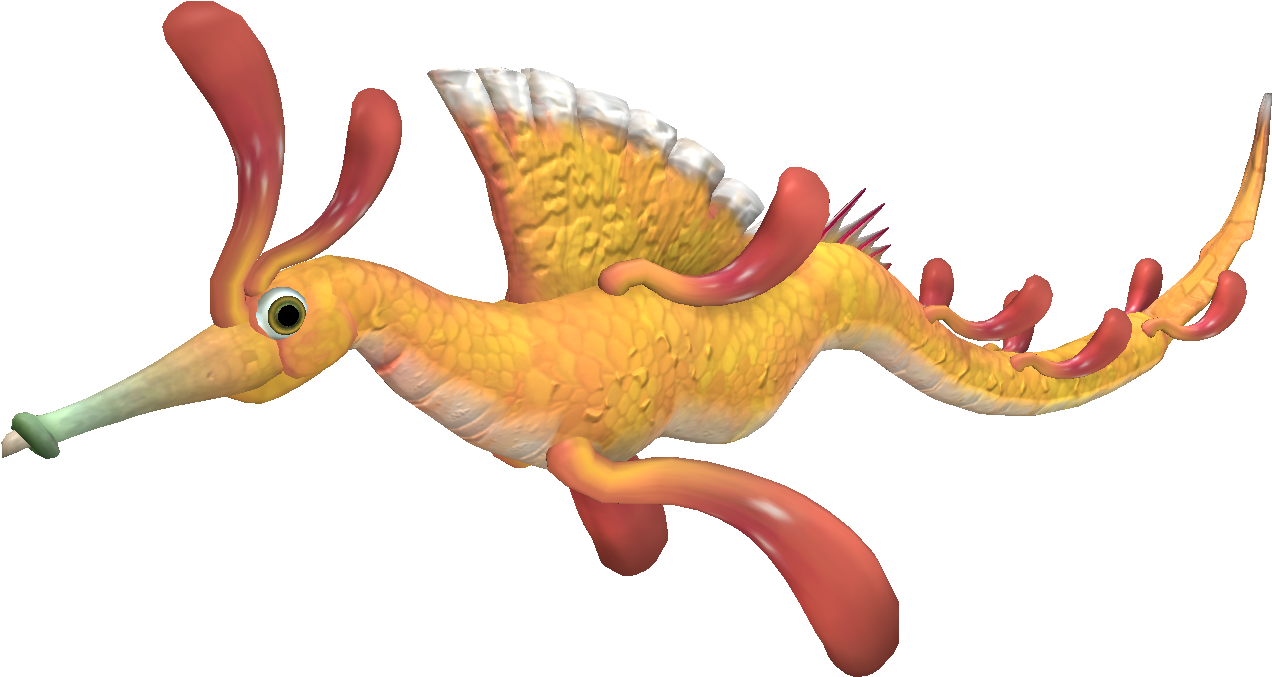 Royal Seadragon (1319x727), Png Download