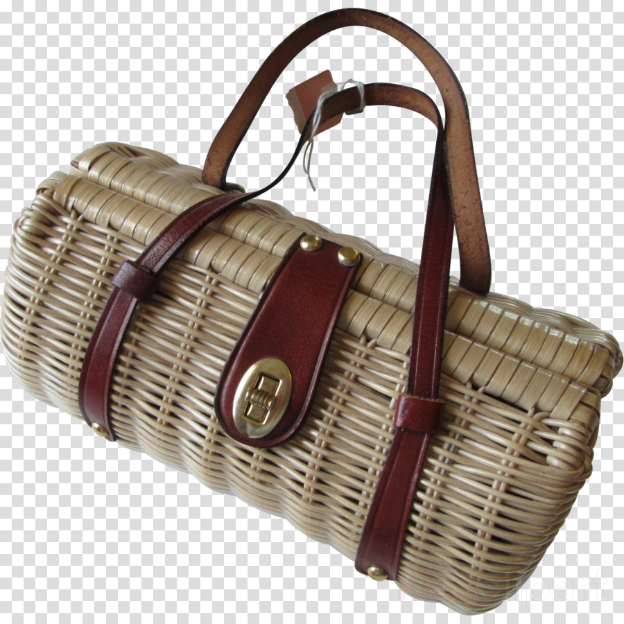 Bag Clipart Picnic Baskets (900x900), Png Download