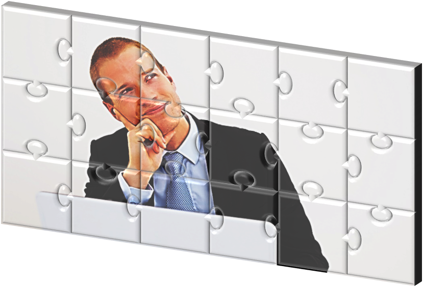 Puzzle Overlay Png (829x564), Png Download