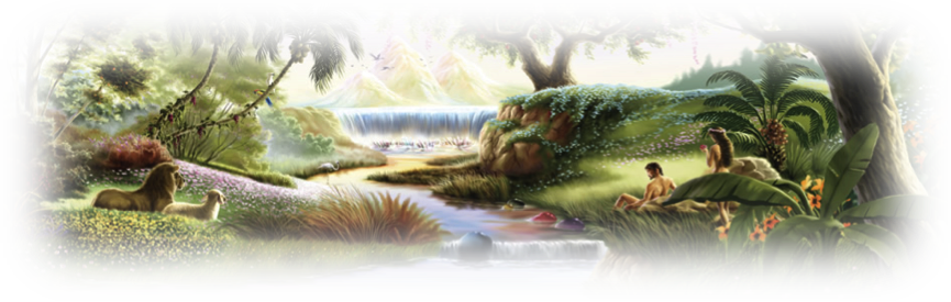 God Has Made It Very Clear To Mankind Of His Desire - Living In The Garden Of Eden (865x275), Png Download