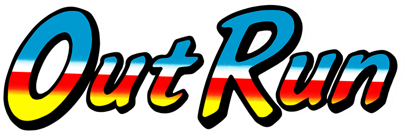 File - Outrun - 1986 - Outrun Png (800x279), Png Download