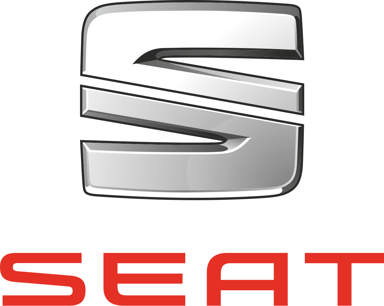 Seat Car Logo Brand - Seat Logo Png (1280x1018), Png Download