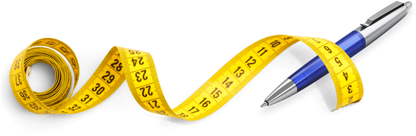 Free Png Measure Tape Png Images Transparent - Measure Tape (850x306), Png Download