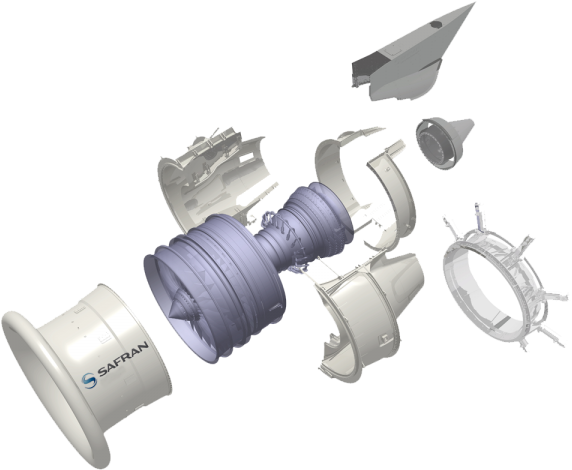 A Specific Range Of Test Equipment - General Electric Ge9x (600x600), Png Download