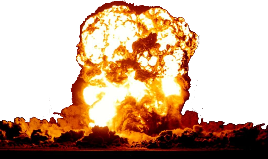 Nuclear Explosion Png - Explosion Transparent (1024x768), Png Download