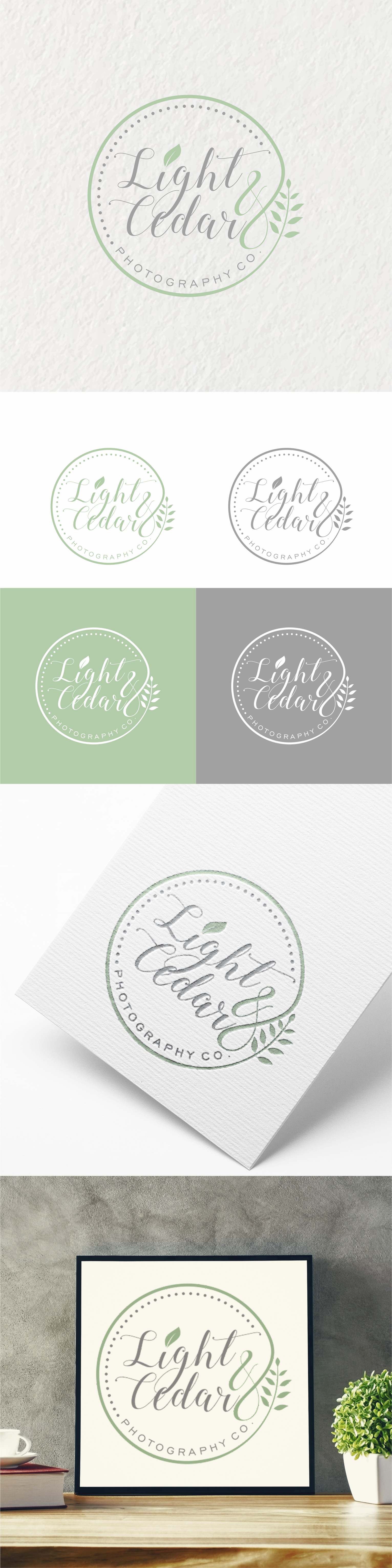 Light & Cedar Photography Co - Line Art (1531x6120), Png Download