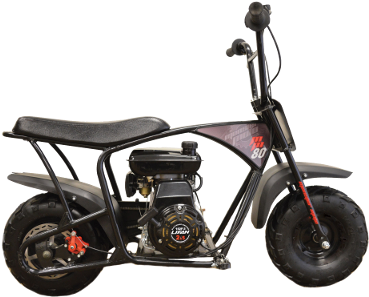 Monster Moto Mmb80 Mini Bike $399 - Monster Moto Classic Mini Bikes (400x308), Png Download