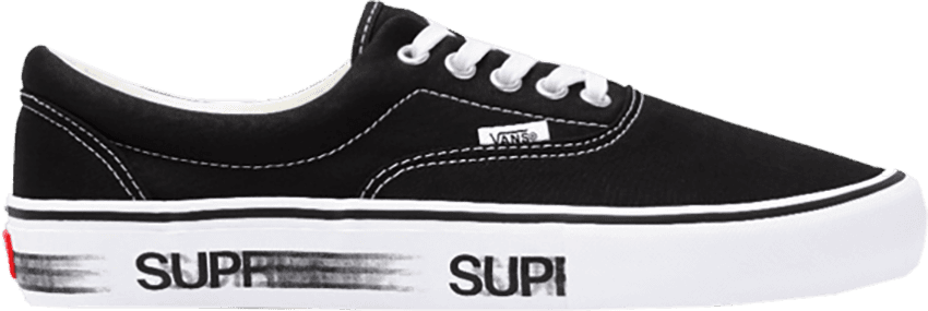 Supreme X Era Pro 'motion Logo Black' - Vans Era Supreme (850x285), Png Download