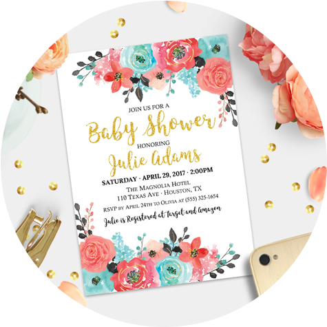 Bridal Shower (500x500), Png Download