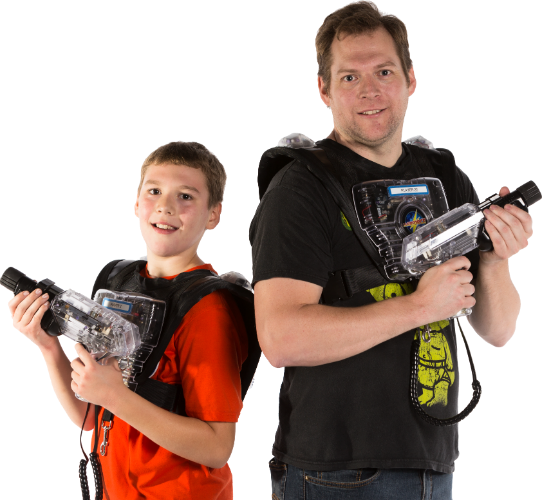 Laser Tag Group Rates - Water Gun (542x500), Png Download