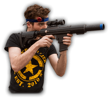 Bachelor Party Laser Tag - Cmp Tactical Lazer Tag (376x336), Png Download
