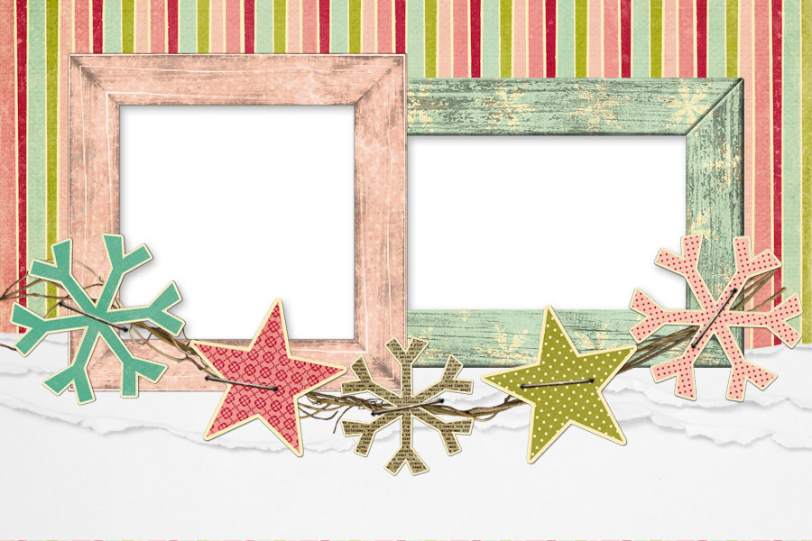 Christmas Frames (900x600), Png Download