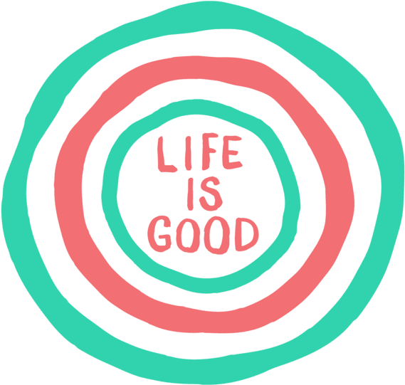 Lig Ripples Small Die Cut Decal - Circle (570x570), Png Download