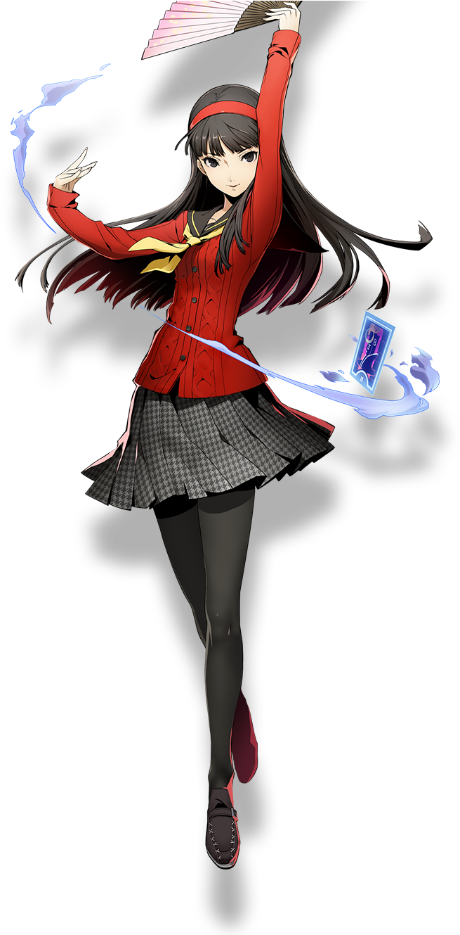 Blazblue Cross Tag Battle Free Png Image - Yukiko Amagi Tag (739x1328), Png Download