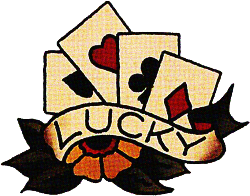 Tattoo Clipart Vintage - Sailor Jerry Lucky Tattoo (900x745), Png Download