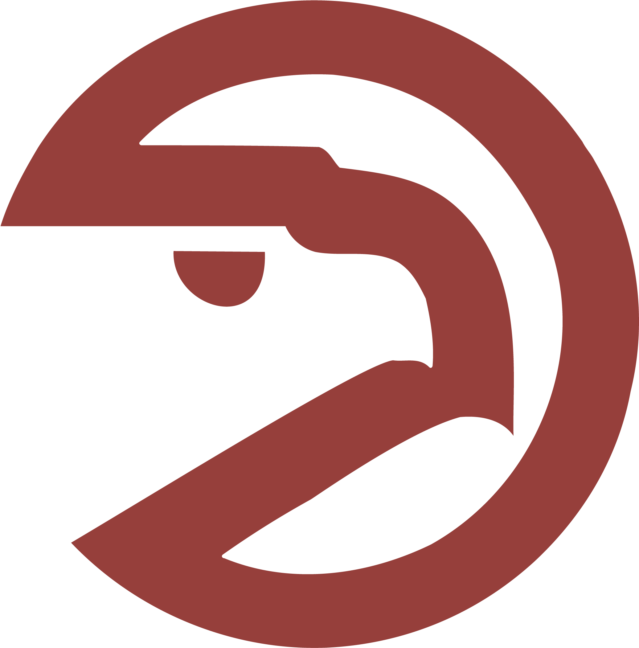 Atlanta Hawks Secondary Logo - Atlanta Hawks Logo Png (3840x2160), Png Download