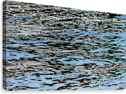 Summer Ripples Canvas Print - Sea (429x320), Png Download