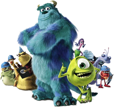 Monsters Inc Psd - Monsters, Inc. (400x376), Png Download
