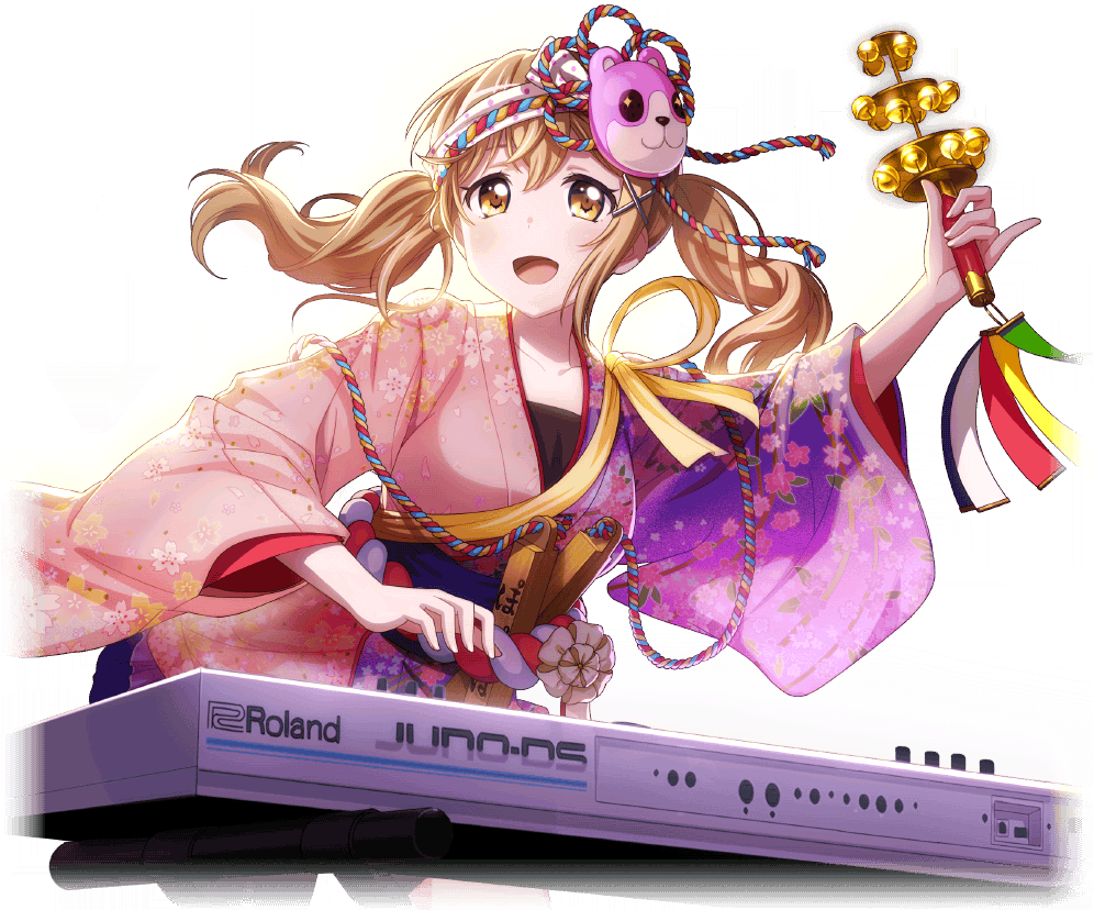 Under The Blooming Sakura - Bandori Arisa On Transparent (1024x1024), Png Download