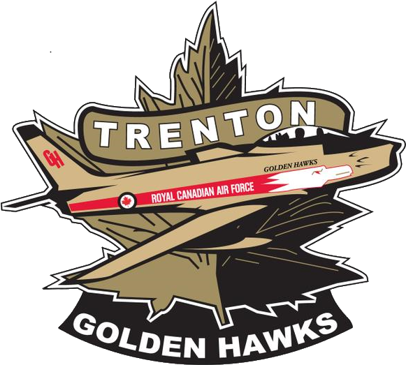 G-hawks Streak Ends In Pickering - Trenton Golden Hawks Logo (587x532), Png Download