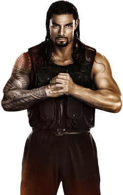 Roman Reigns Front View - Style Roman Reigns Png (400x400), Png Download