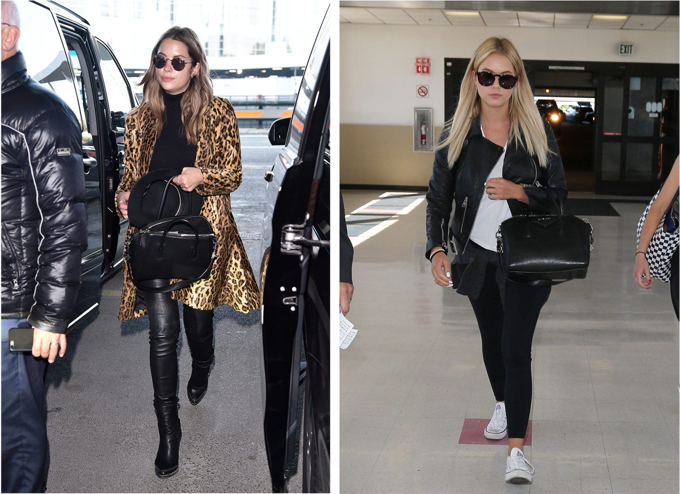 Ashley Benson - Celebrity Airport Style 2016 (1600x1000), Png Download