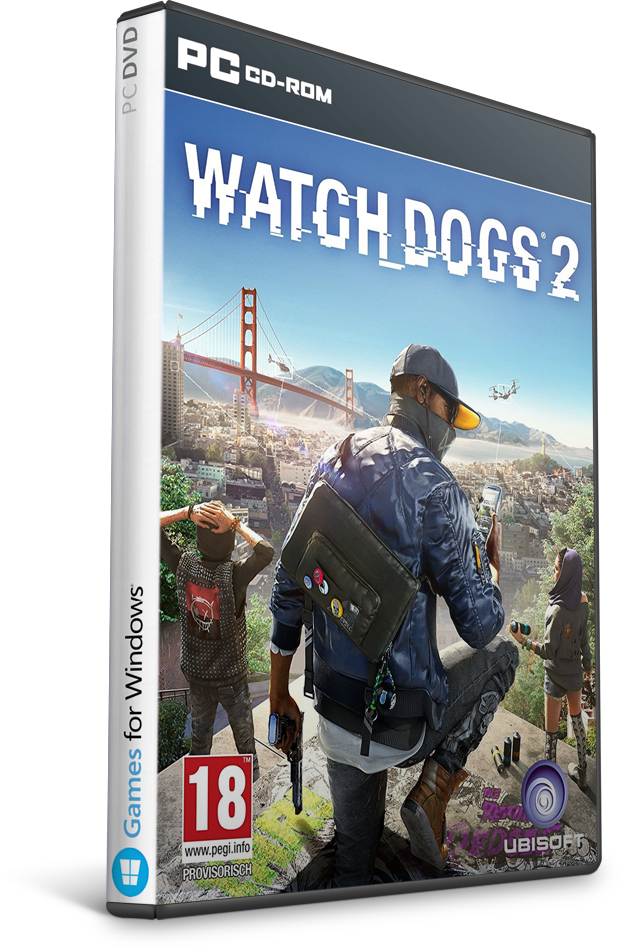Watch Dogs 2 Xone (620x950), Png Download
