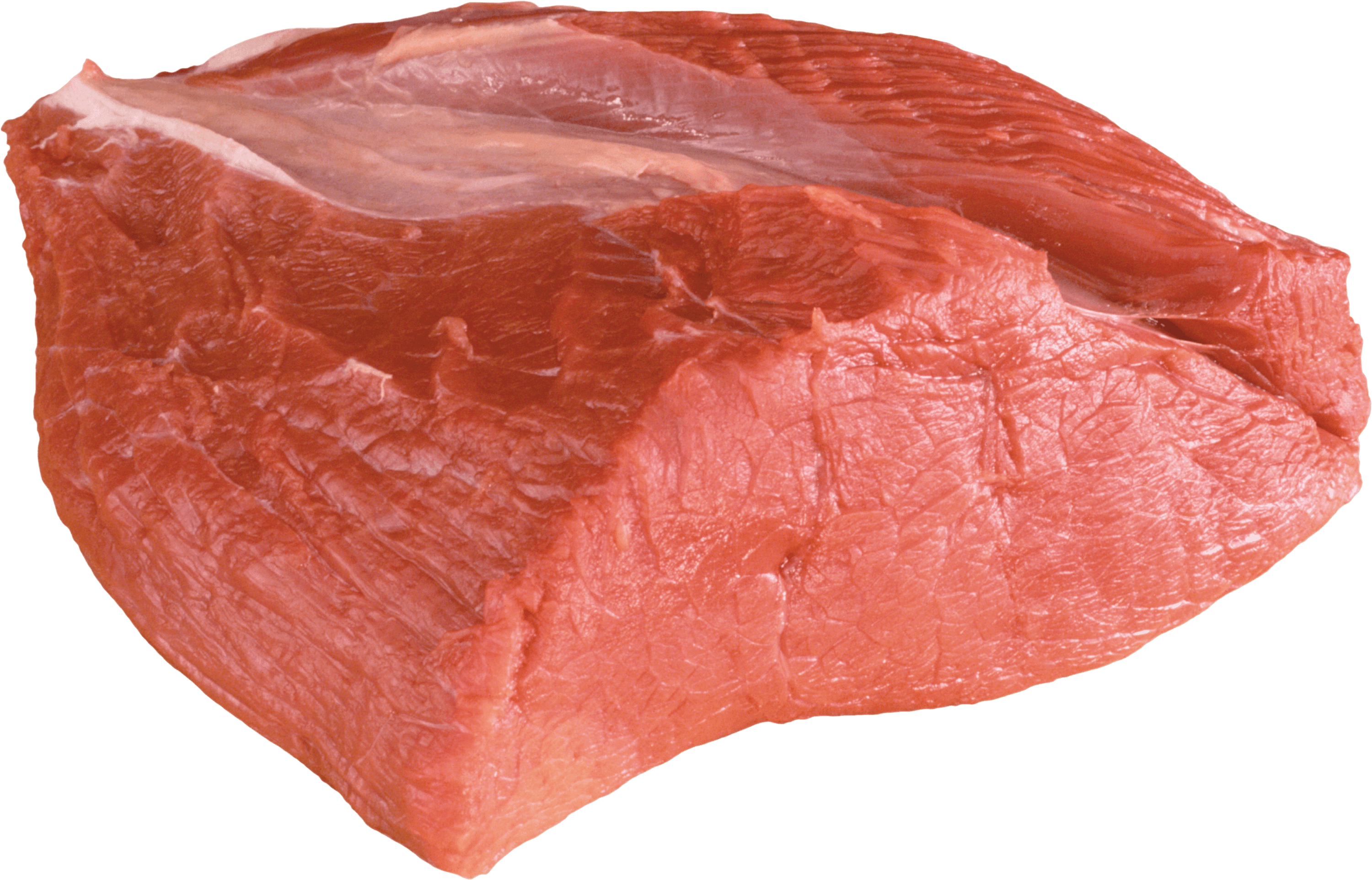 Raw Meat Png Clipart - Meat Transparent Background (2500x1605), Png Download