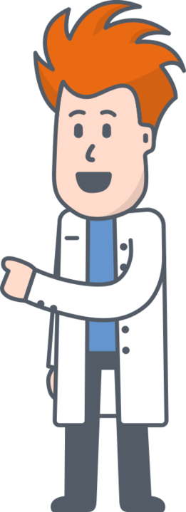 Our Goal Is To Invest Over $15k Per Month To Help “crack - Social Scientist Cartoon Png (261x719), Png Download