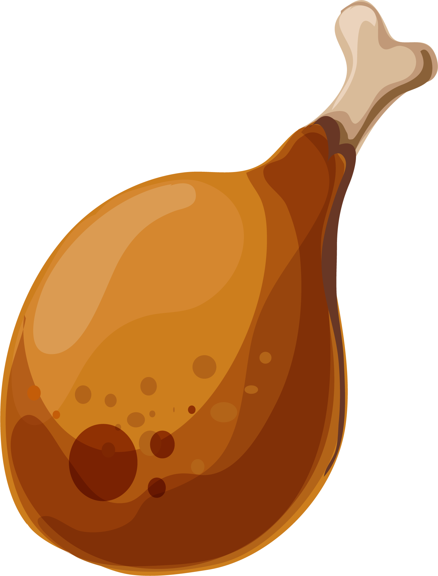 Meat Clipart Chicken Thigh - Chicken Thighs (1501x1972), Png Download