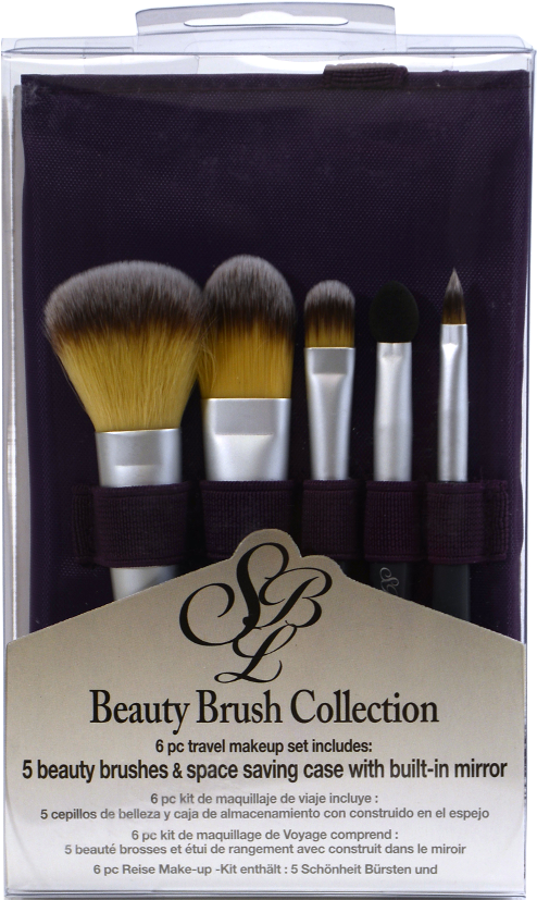 View Larger Image - Silver Brush Silver Beauty Brush Sets, Pack (656x1000), Png Download