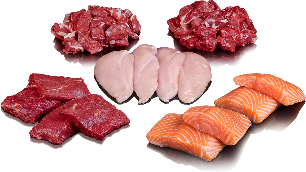Premier Meat Gift Bundle Basket Package Bulk Order - Meat And Protein Png (1000x564), Png Download