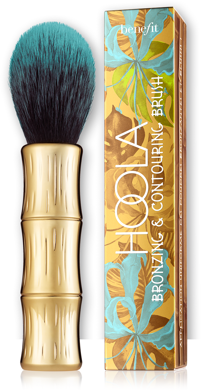 Hoola Brush Hero - Benefit Hoola Bronzing & Contouring Brush - Bronzing (1220x1380), Png Download