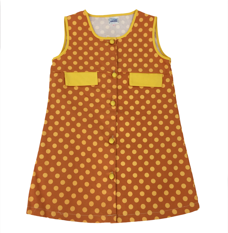 Authentic Kids Vintage Gold Camden Girls Spotty Set, - Dress (800x800), Png Download
