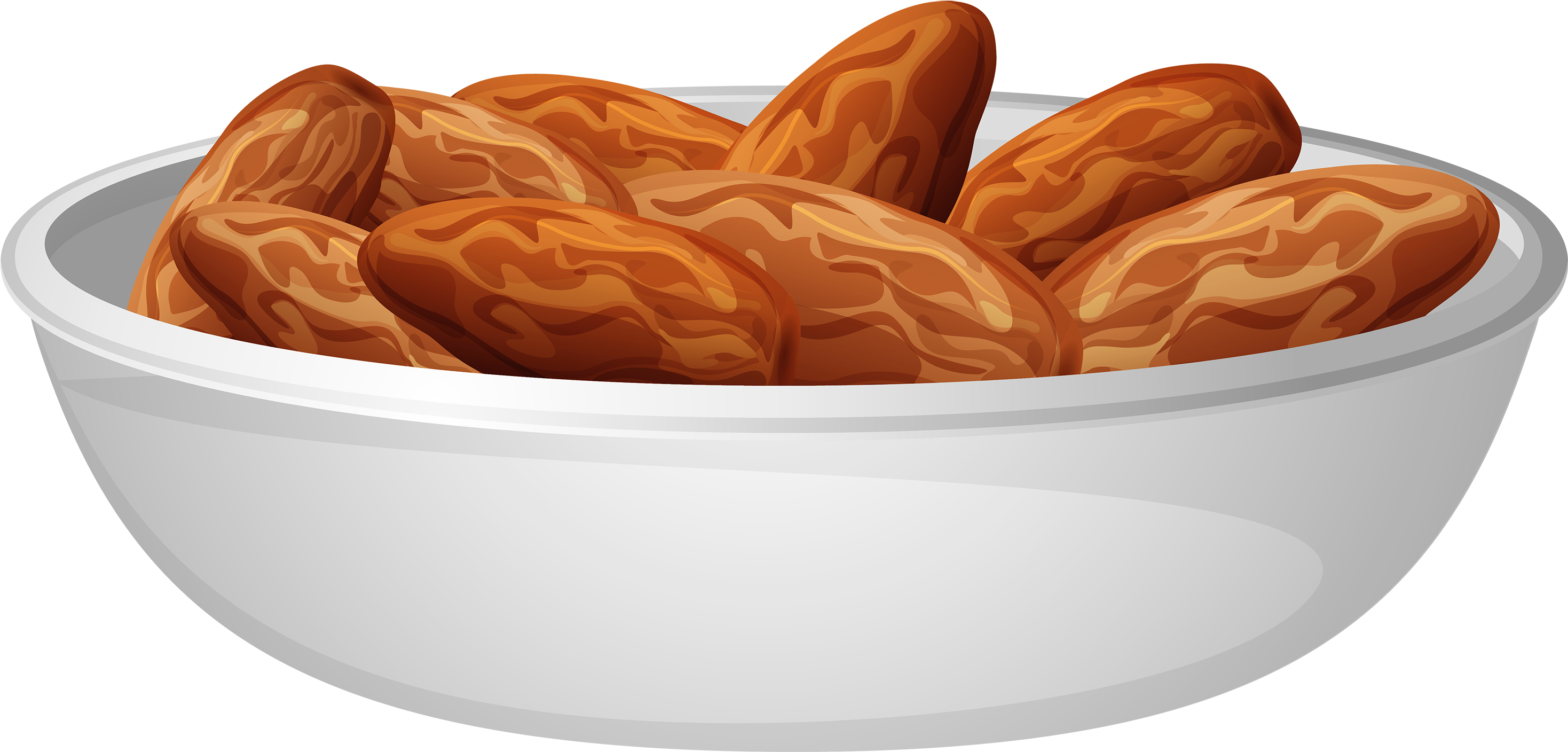 Dish With Meat Png Clipart - Meat (3000x1483), Png Download