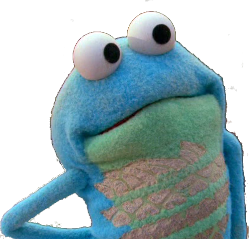 Croaker - Croaker Muppet (497x477), Png Download