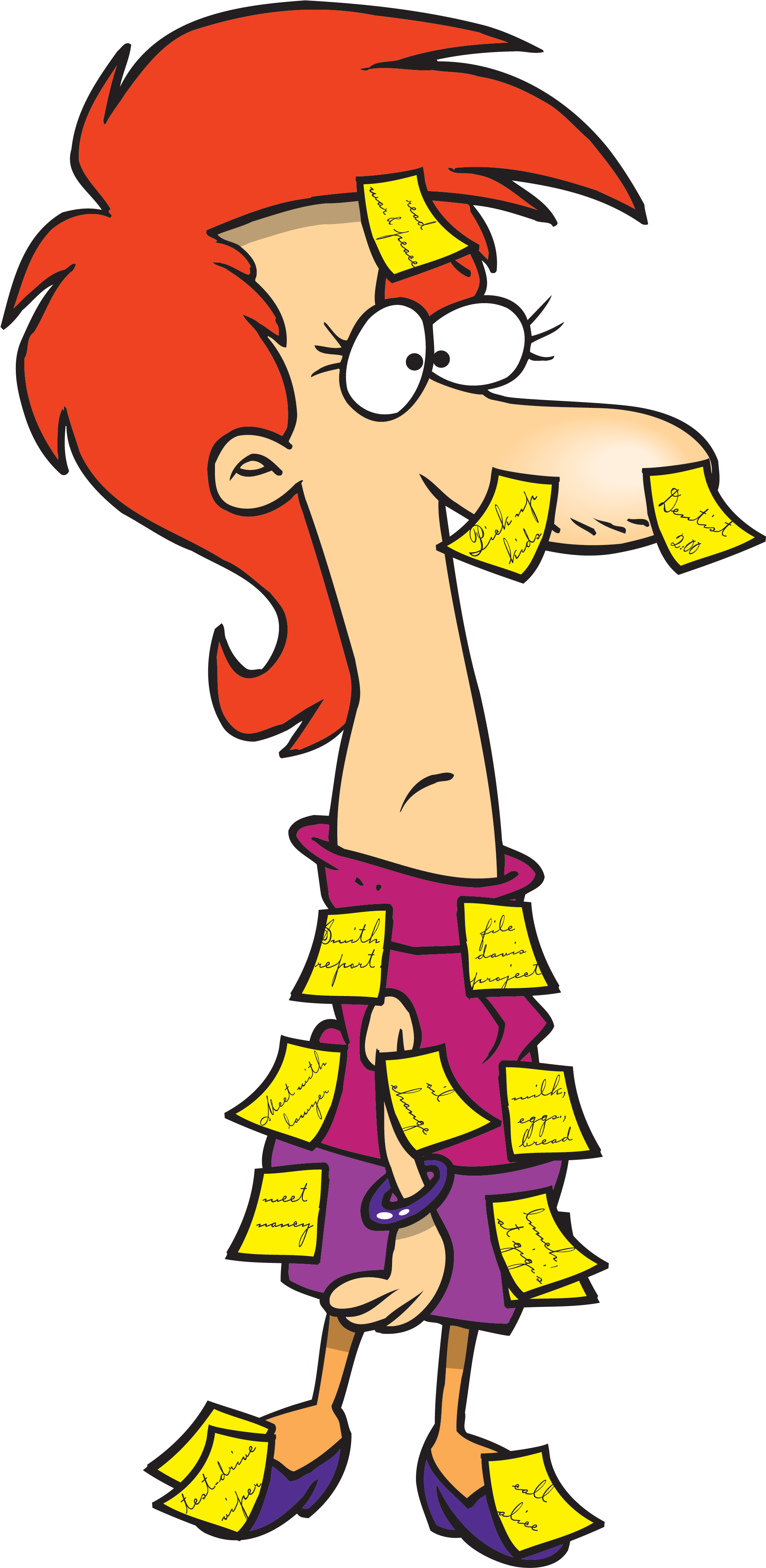 Remind Clipart (2000x4065), Png Download