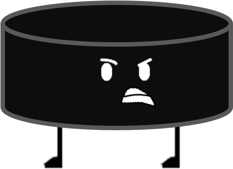 Hockey Puck - Object Show Hockey Puck (483x366), Png Download