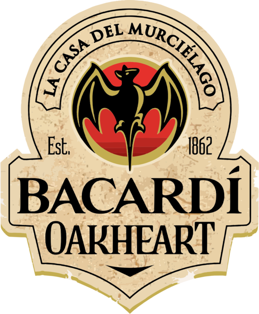 Bacardi Oakheart Spiced Rum Spirit Drink 1.5l Rum Spirit (527x640), Png Download